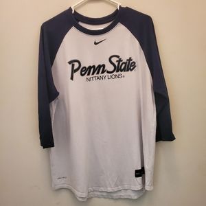 Nike NCAA Men's Penn State Raglan Tee